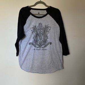 The Haunted Mansion 3/4 sleeve Disney tee